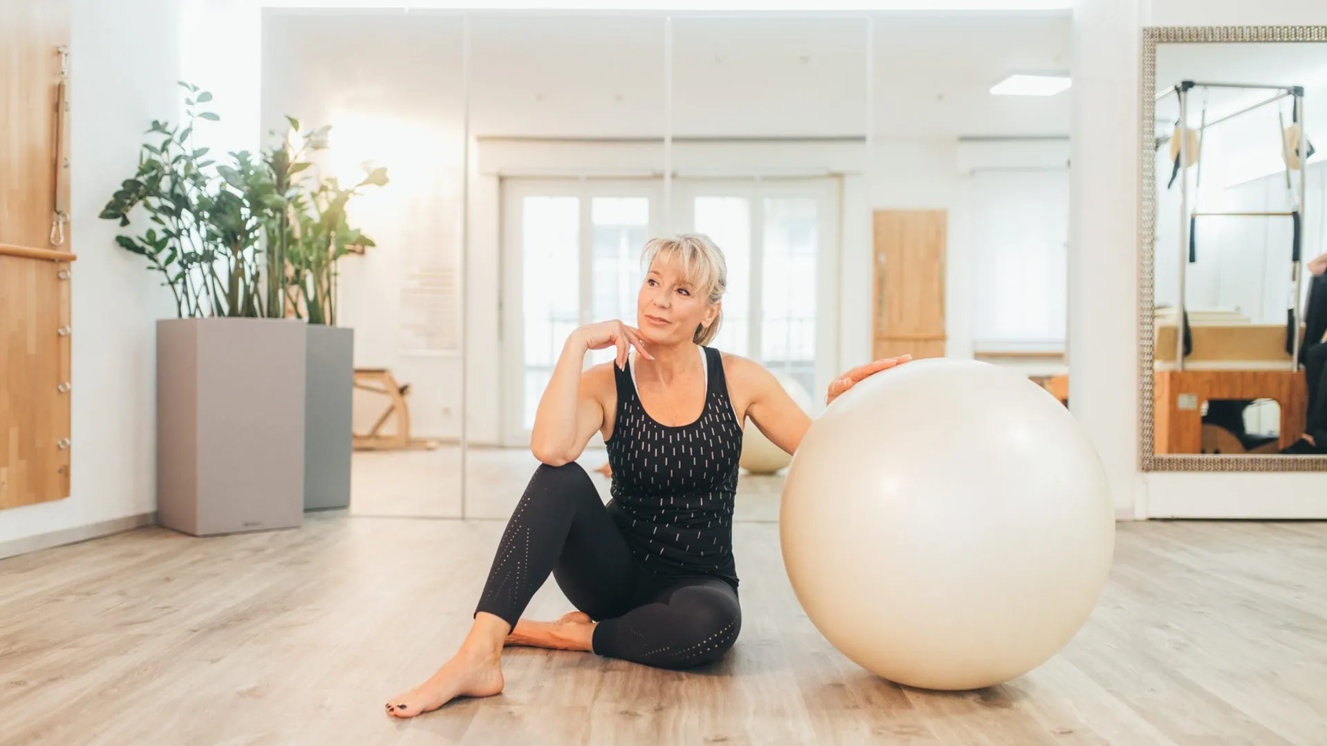 Pratique du Pilates au studio Espace Pilates 1814
